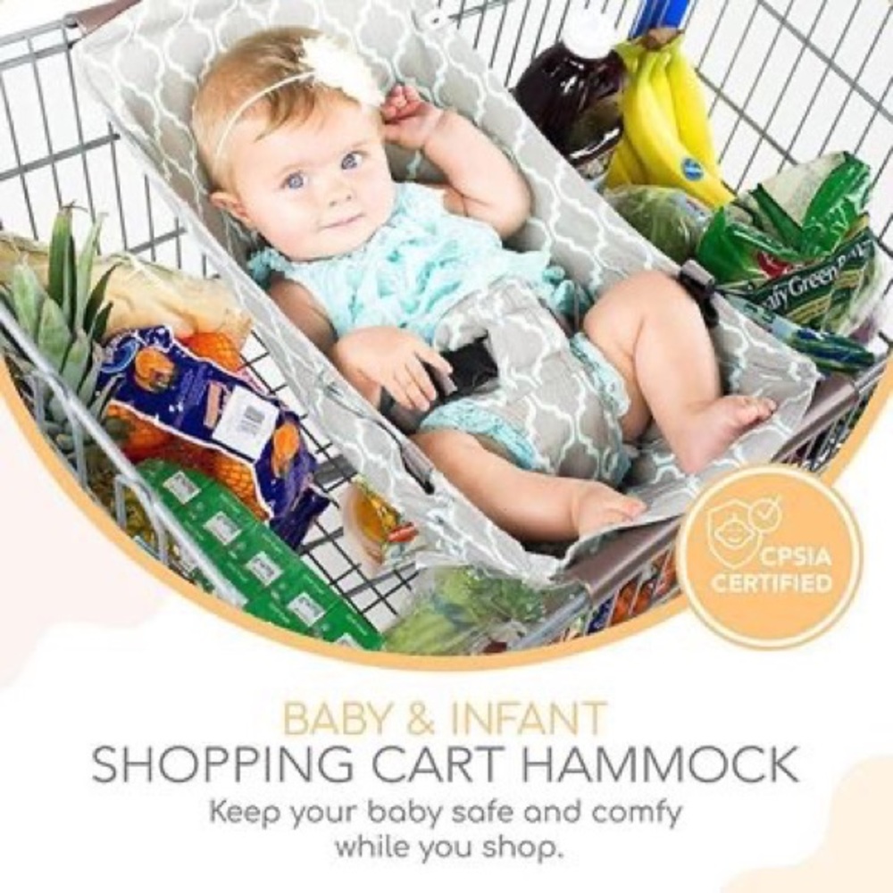 Binxy baby carrier shopping cart hammock